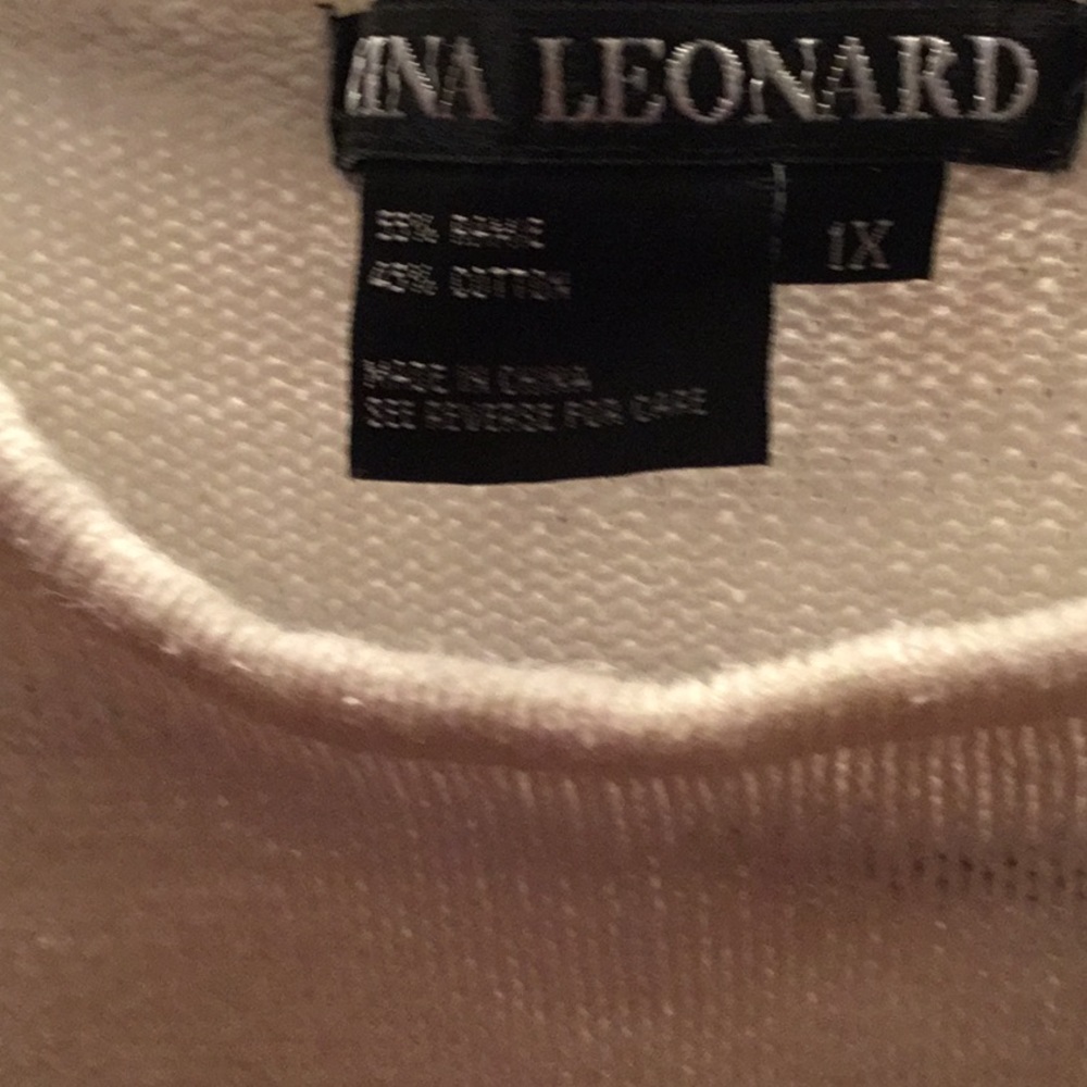 Almost new spring/ summer sweater Size 1X - Picture 2 of 4